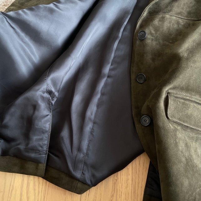 PRADA 25S SUEDE JACKET 401