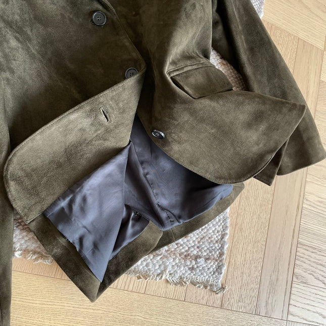 PRADA 25S SUEDE JACKET 401