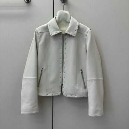 HERMES 26S LEATHER JACKET 649