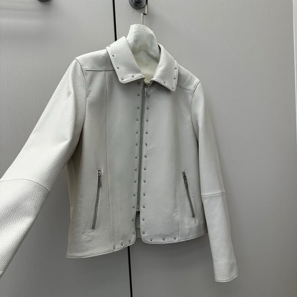 HERMES 26S LEATHER JACKET 649