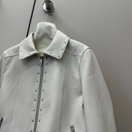 HERMES 26S LEATHER JACKET 649