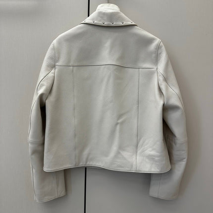 HERMES 26S LEATHER JACKET 649