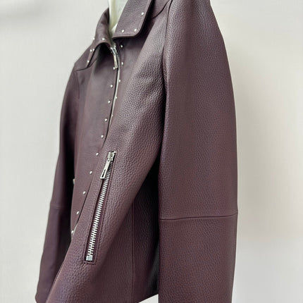 HERMES 26S LEATHER JACKET 648