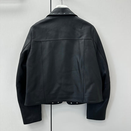 HERMES 26S LEATHER JACKET 647