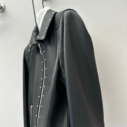 HERMES 26S LEATHER JACKET 647