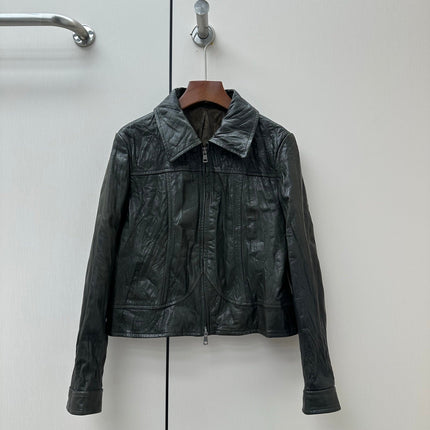 MIUMIU 26S LEATHER JACKET 1316