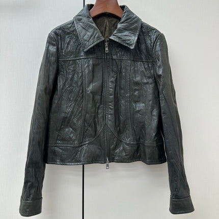 MIUMIU 26S LEATHER JACKET 1316