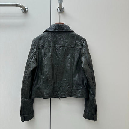 MIUMIU 26S LEATHER JACKET 1316