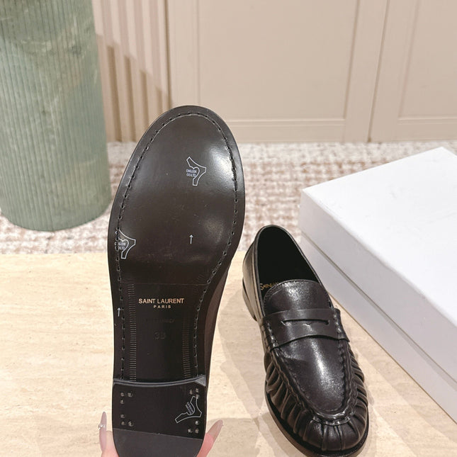 SL MOCCASINS LOAFER IN BLACK CALFSKIN
