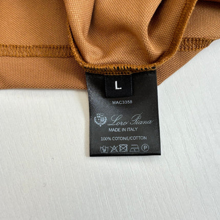 LORO PIANA 26S SHORT SLEEVE POLO SHIRT 728