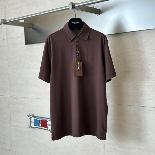 LORO PIANA 26S SHORT SLEEVE POLO SHIRT 725
