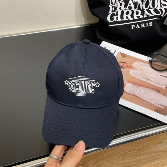CELINE 25S BASEBALL CAP 735287 IN CANVAS