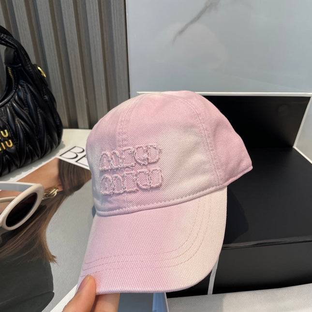 MIUMIU BASEBALL CAP STYLE 34