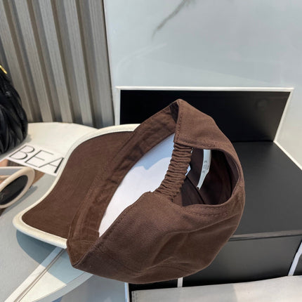MIUMIU BASEBALL CAP IN BROWN FABRIC STYLE 6