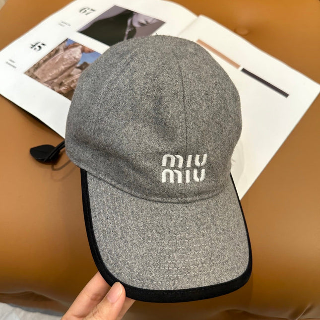 MIUMIU 26S BASEBALL CAP 340612