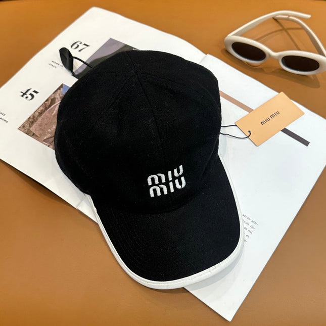 MIUMIU 26S BASEBALL CAP 340614