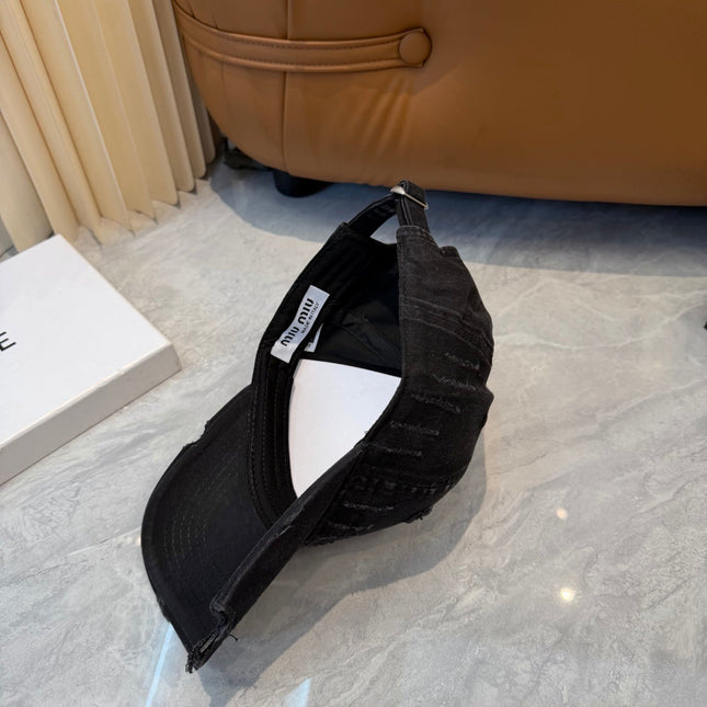 MIUMIU 26S BASEBALL CAP 342397