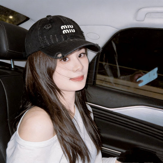 MIUMIU 26S BASEBALL CAP 342397