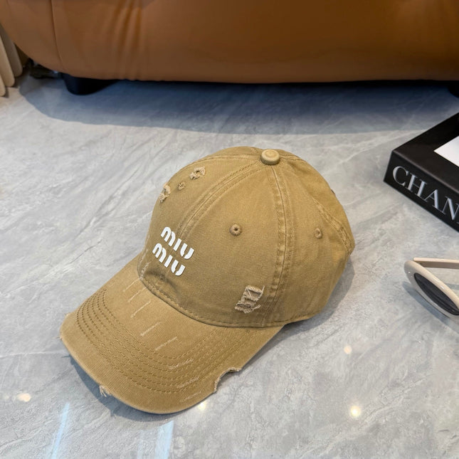 MIUMIU 26S BASEBALL CAP 342401