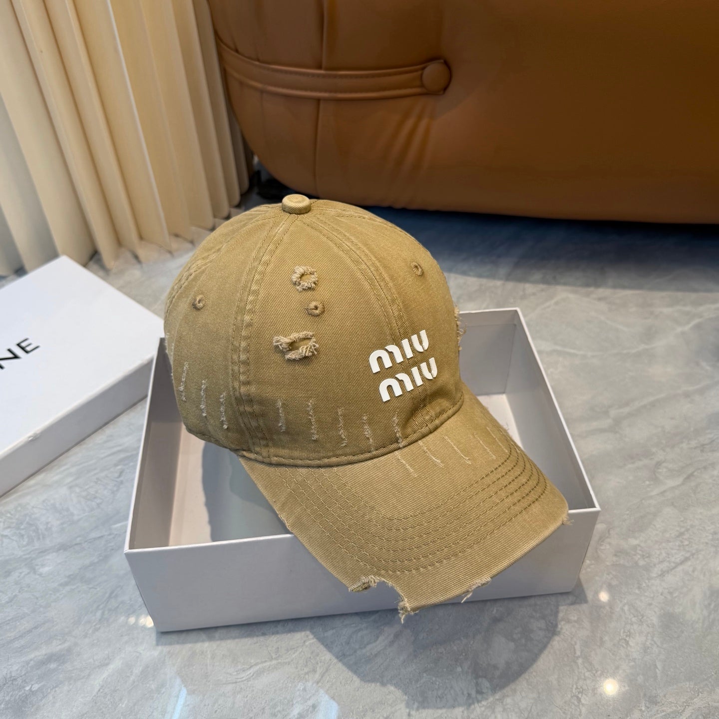 MIUMIU 26S BASEBALL CAP 342401
