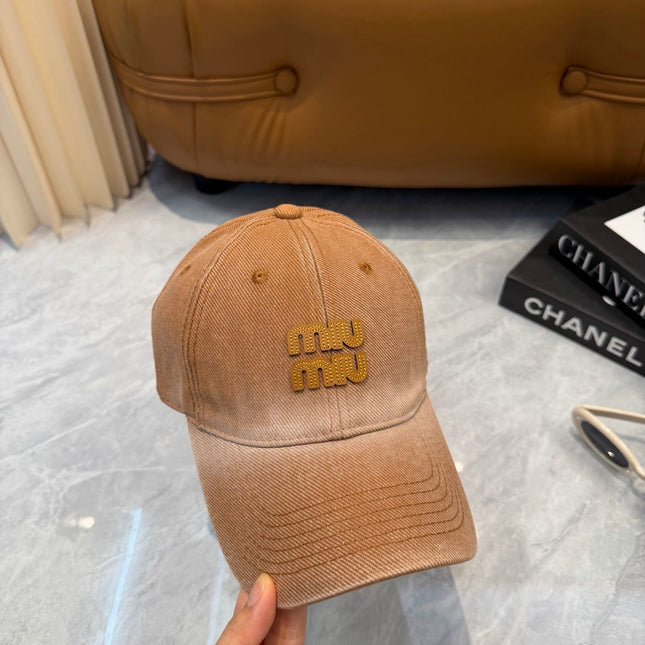MIUMIU 26S BASEBALL CAP 340651