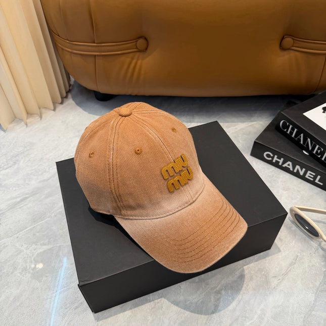 MIUMIU 26S BASEBALL CAP 340651