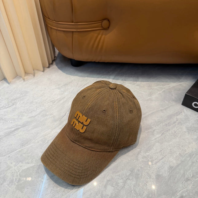 MIUMIU 26S BASEBALL CAP 340652
