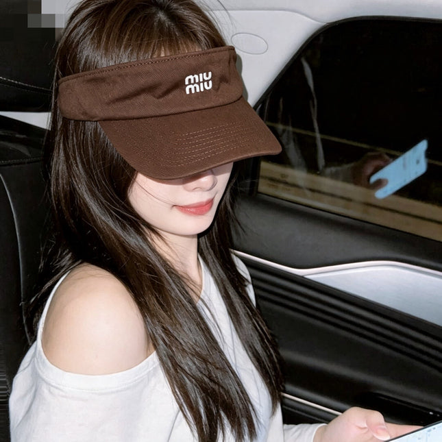 MIUMIU 26S SUN VISOR HAT 345279