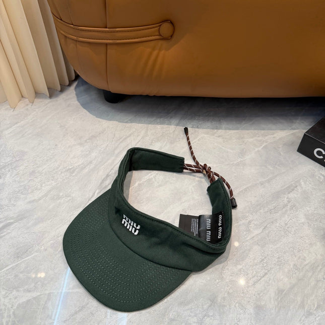 MIUMIU 26S SUN VISOR HAT 345280
