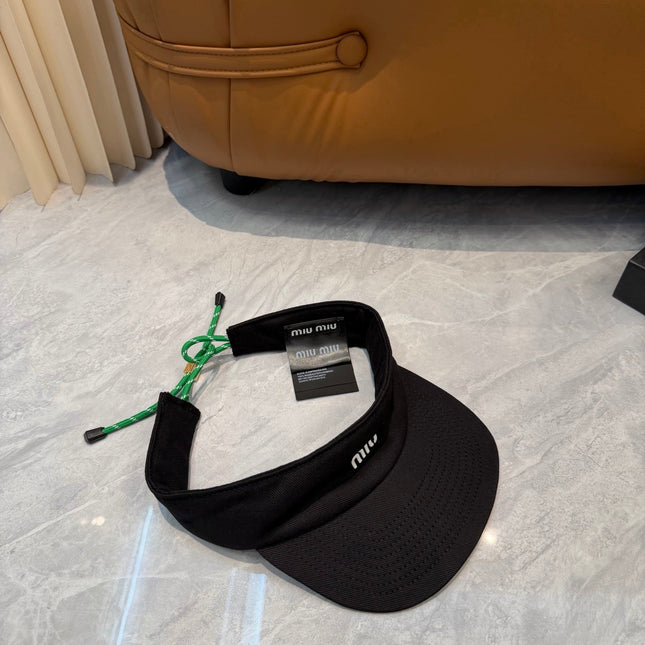 MIUMIU 26S SUN VISOR HAT 345281