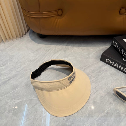 MIUMIU 26S CLASSIC SUN VISOR 332842