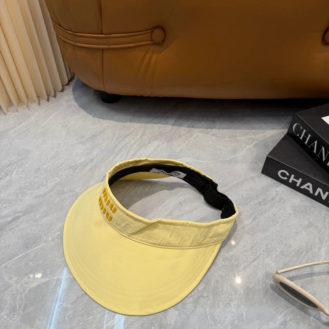 MIUMIU 26S CLASSIC SUN VISOR 332846