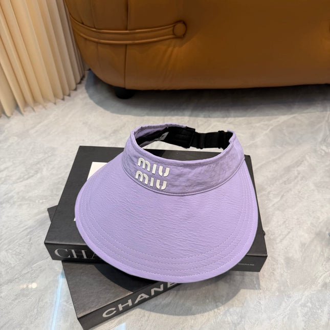 MIUMIU 26S CLASSIC SUN VISOR 332848