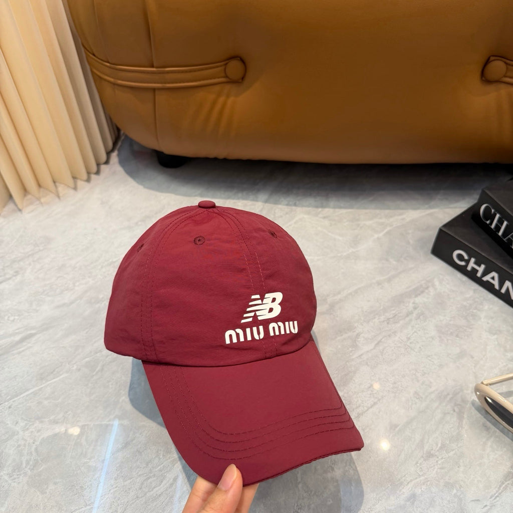 MIUMIU 26S BASEBALL CAP 342421