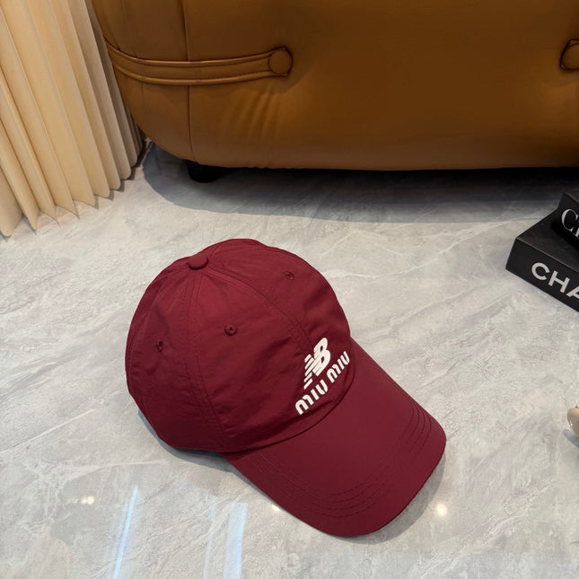 MIUMIU 26S BASEBALL CAP 342421