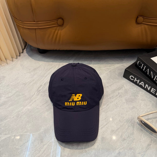 MIUMIU 26S BASEBALL CAP 342422