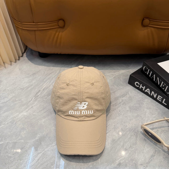 MIUMIU 26S BASEBALL CAP 342424