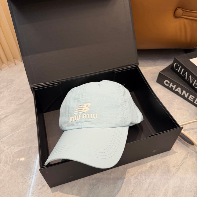MIUMIU 26S BASEBALL CAP 342426