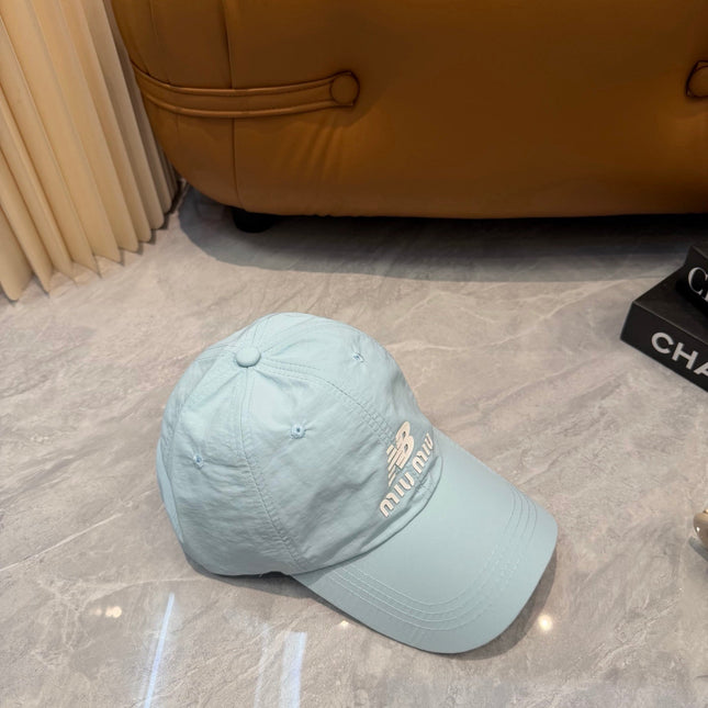 MIUMIU 26S BASEBALL CAP 342426