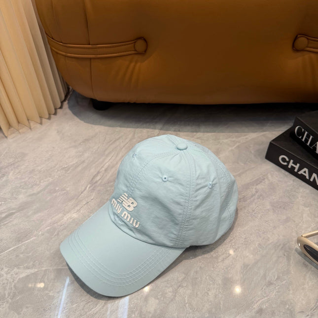 MIUMIU 26S BASEBALL CAP 342426