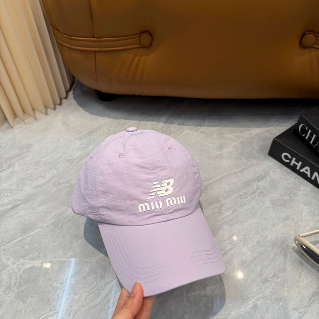 MIUMIU 26S BASEBALL CAP 342427