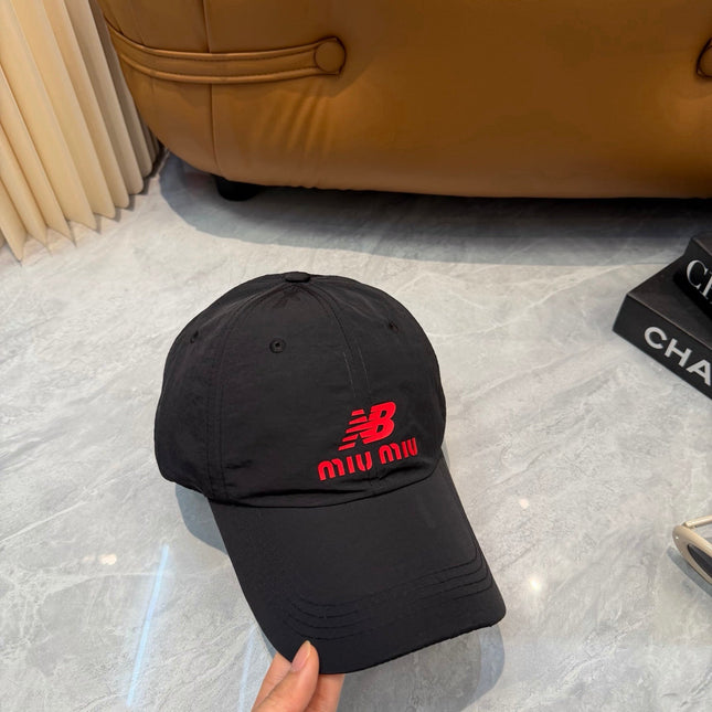 MIUMIU 26S BASEBALL CAP 342428