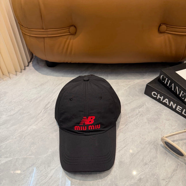 MIUMIU 26S BASEBALL CAP 342428