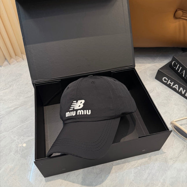 MIUMIU 26S BASEBALL CAP 342432