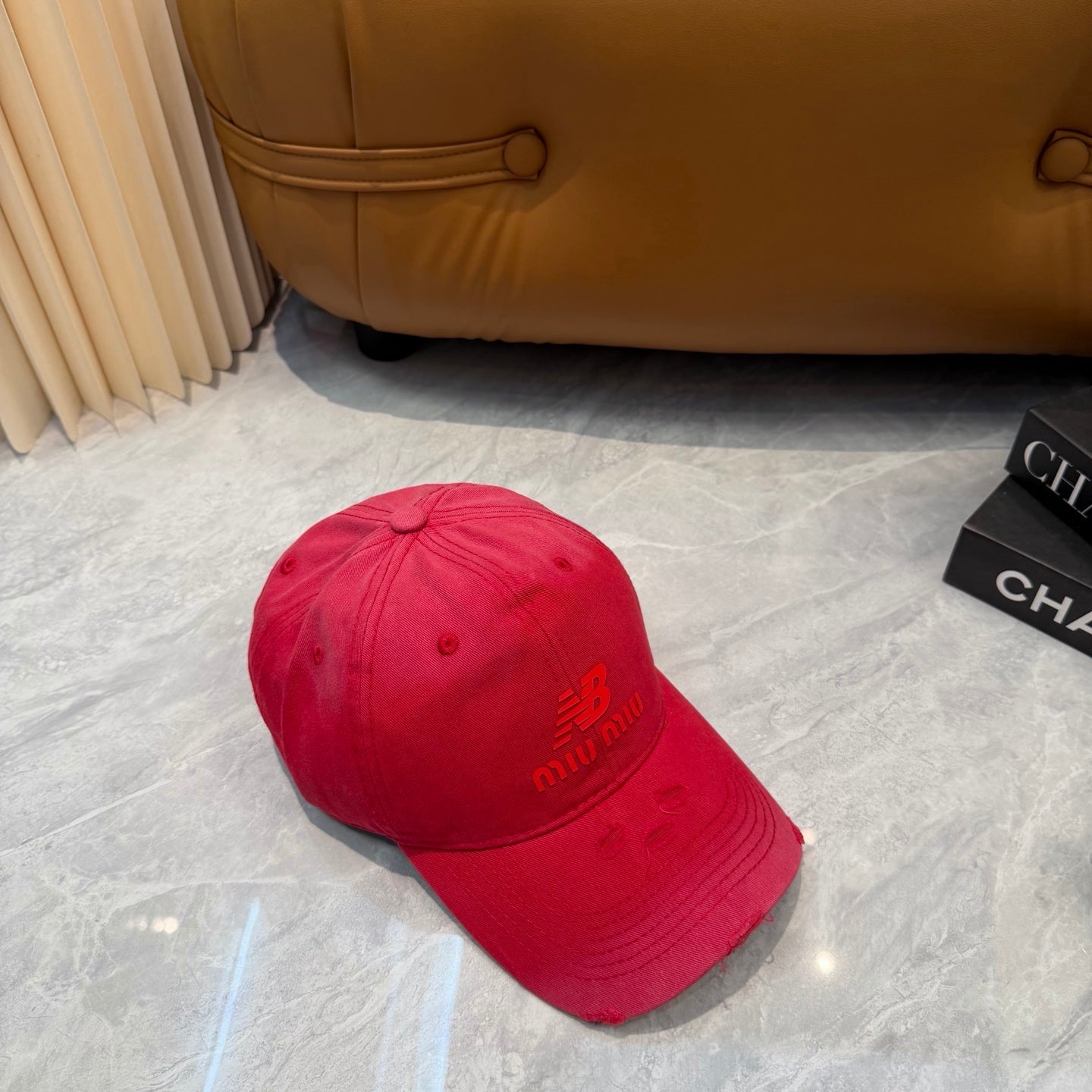 MIUMIU 26S BASEBALL CAP 342433