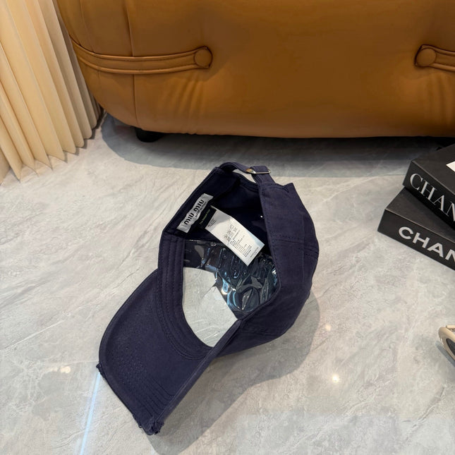 MIUMIU 26S BASEBALL CAP 342434