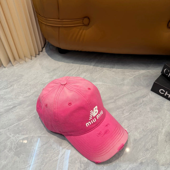MIUMIU 26S BASEBALL CAP 342440