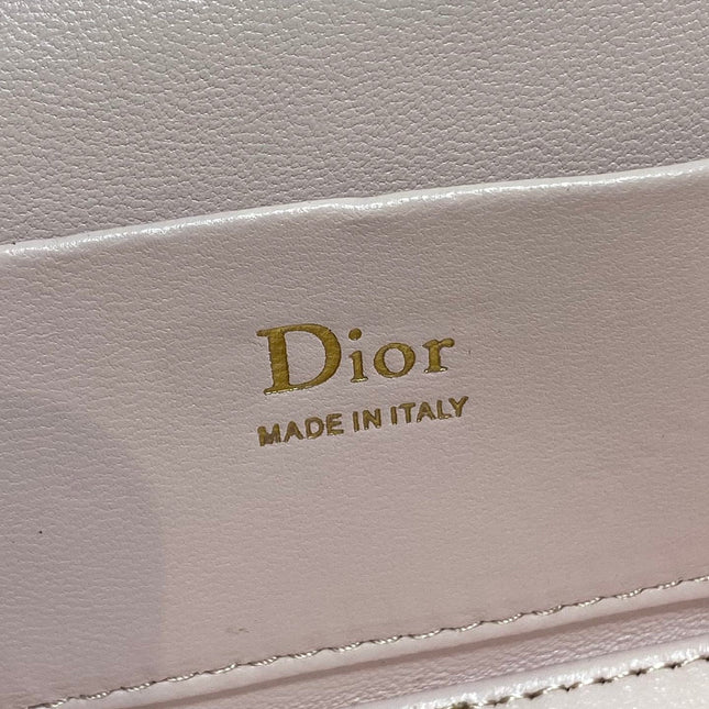 DIOR 26S MINI VANITY 17 IN LIGHT PINK LAMBSKIN