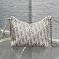 DIOR 26S MINI BAG 19 IN BEIGE OBLIQUE JACQUARD