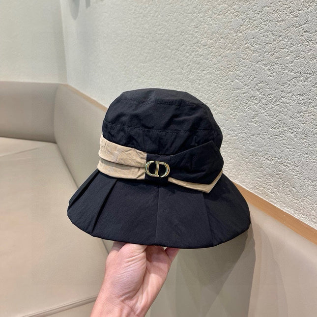 DIOR 26S LOGO BOW BUCKET HAT STYLE 39